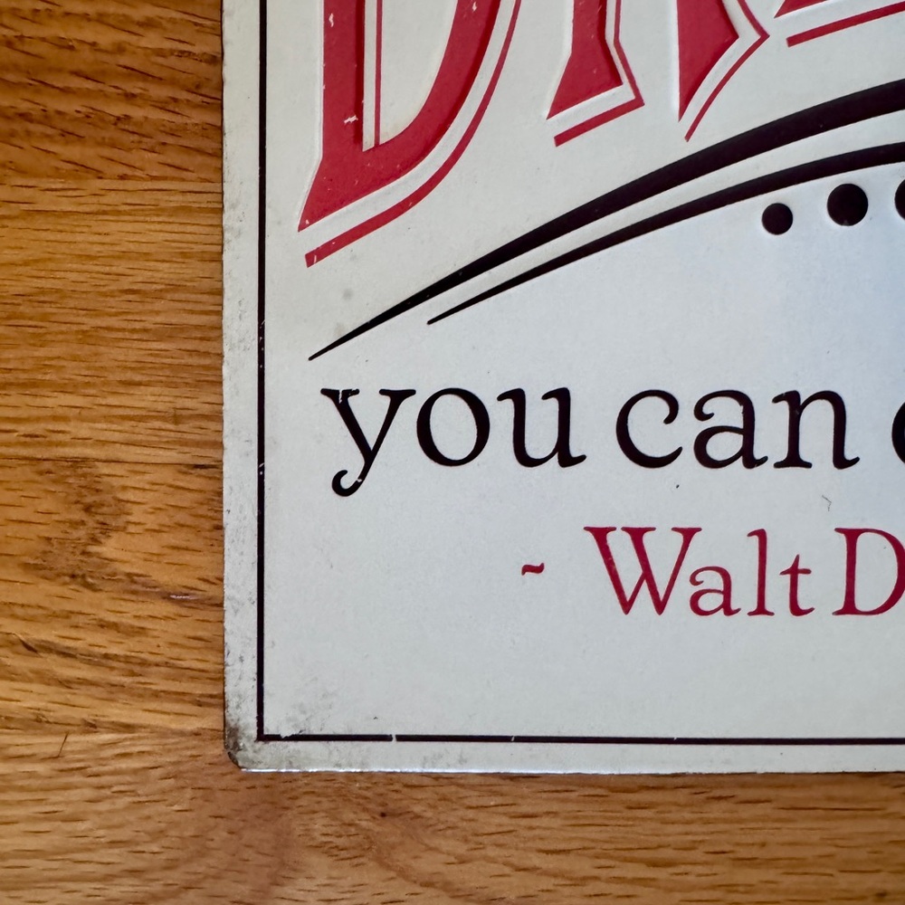 Disney Inspirational Wall Sign, Metal Sign, Disney Sign, Wall Hanging - Picture 10 of 10